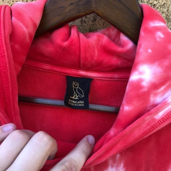 Tie Dye Octobers Very Own Hoodie XL OVO - Picture 3 of 4